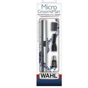 BNIB Wahl Lithium Micro Grooms Man Wet/Dry Precision 2 in 1 Detailer Trimmer A1